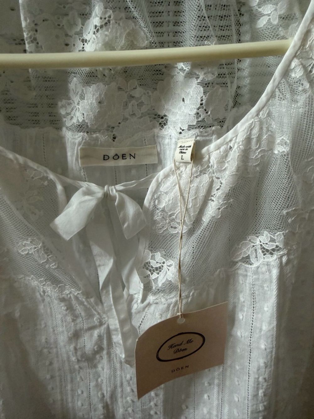 Doen Camri top - Salt - Large - Picture 5 of 7